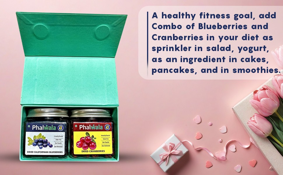 Blueberries and Cranberries