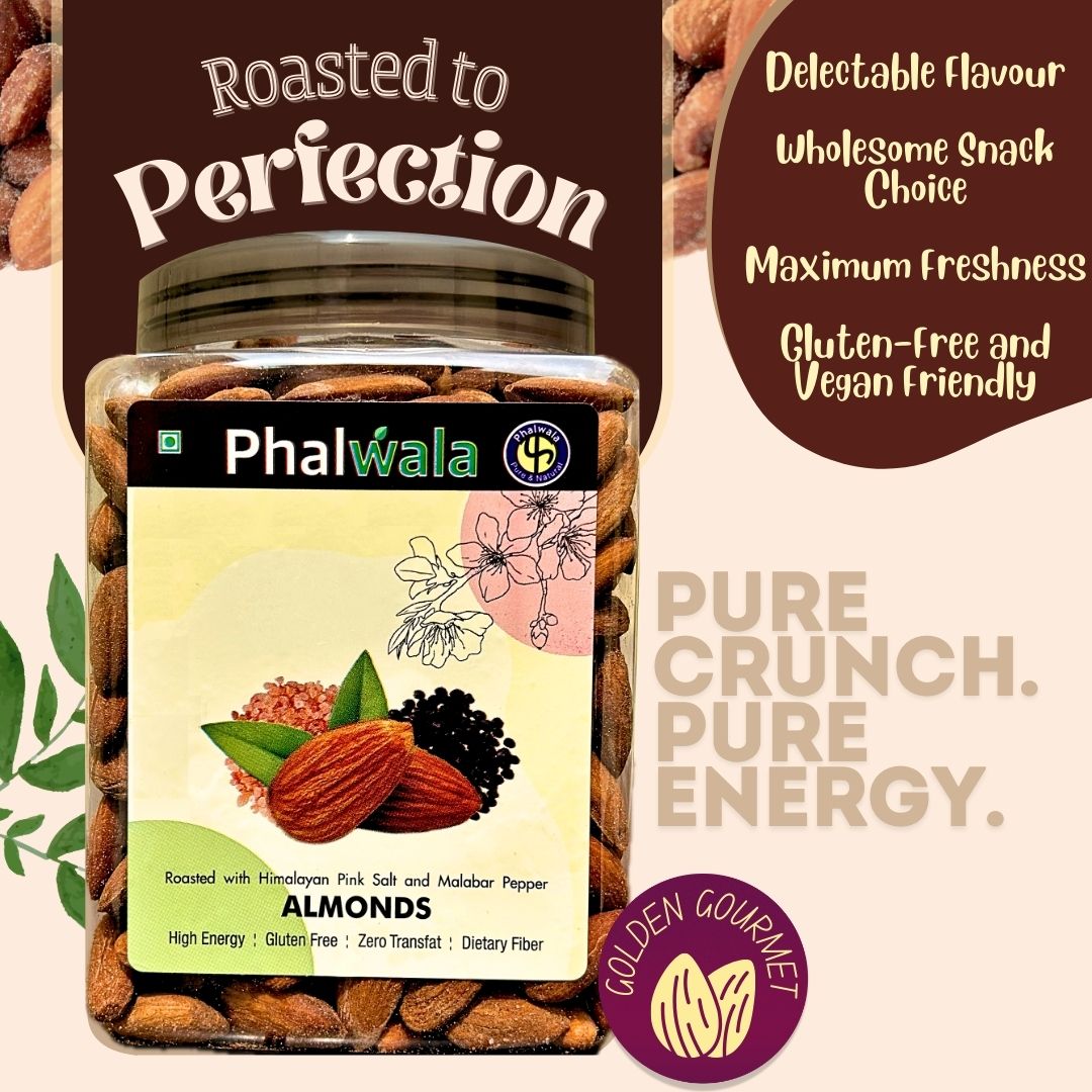 Roasted Almonds (900 gms)