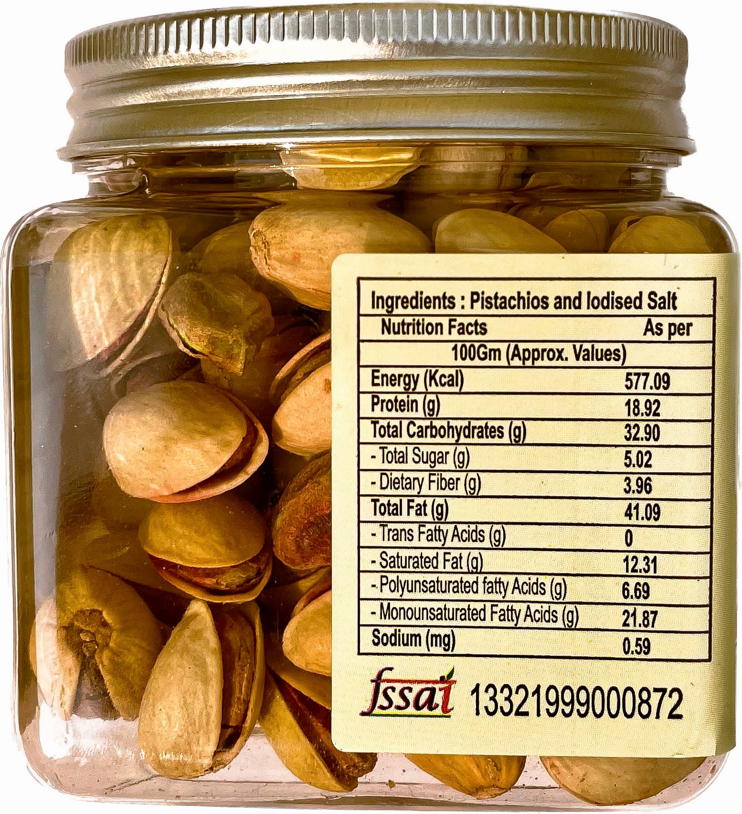 Pistachios Roasted and Salted