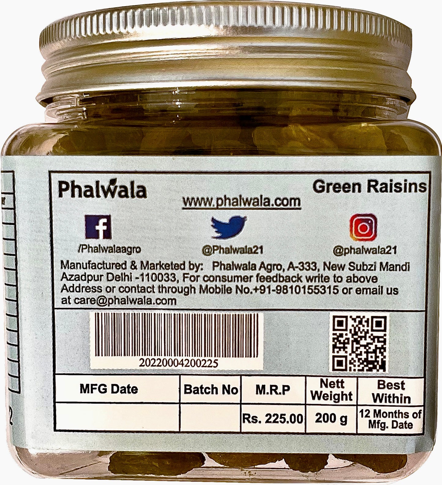 Green Raisins