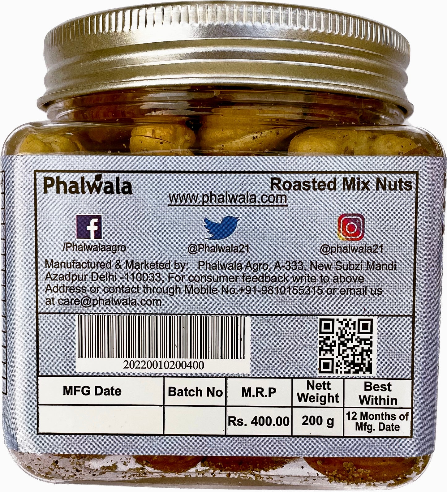 Almonds and Cashew Nut Mix