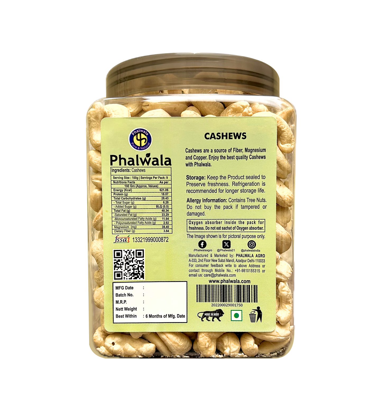 Cashews (900 gms)