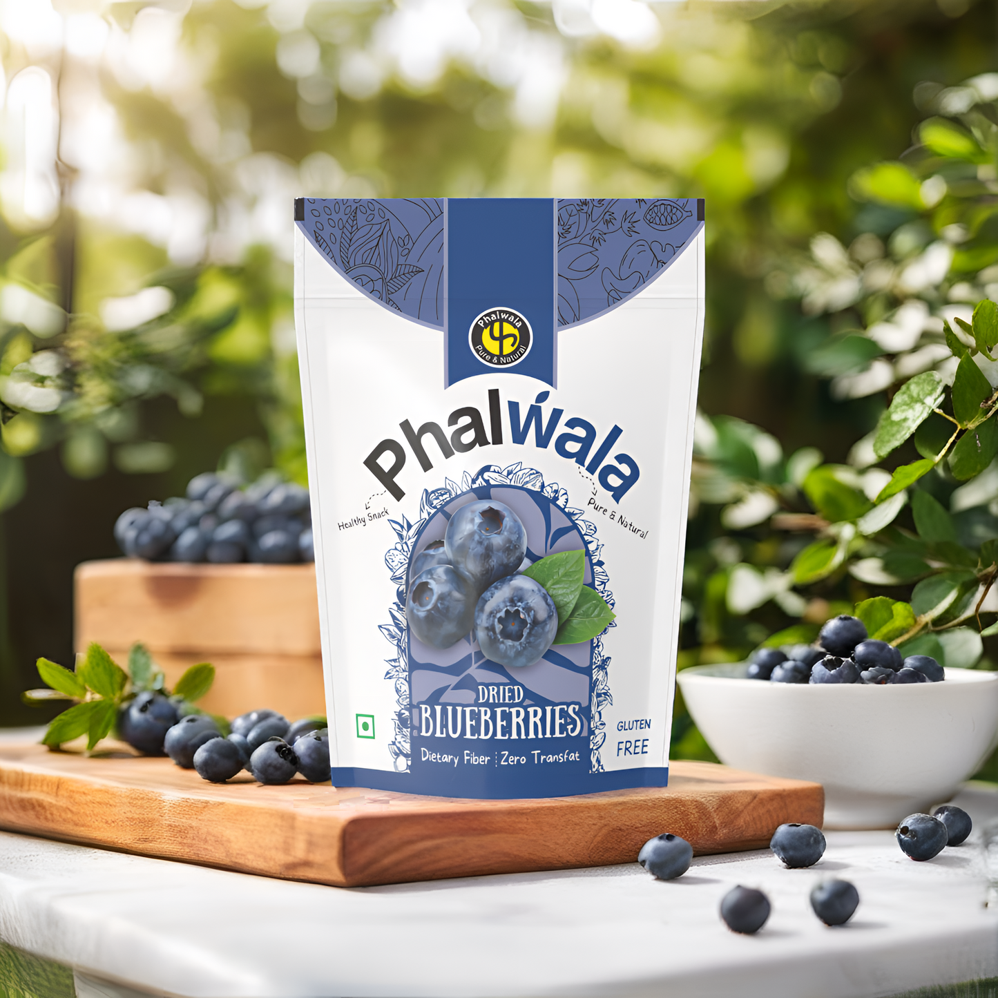 Dried Blueberries Snack Pack (400 gms)