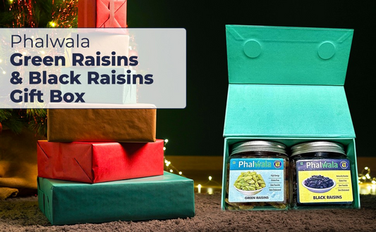 Green and Black Raisins